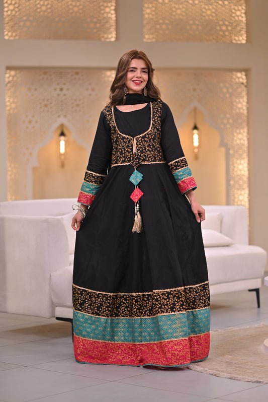 Srha Asghar Latest Colorful Suit